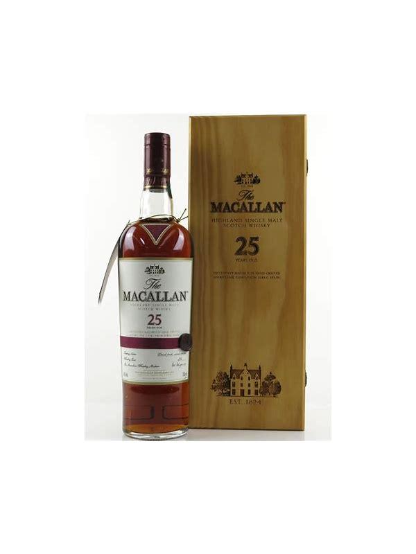 Macallan 25-year-old  Sherry Oak