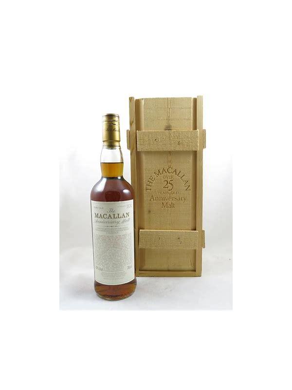 Macallan 25-year-old   The Anniversary Malt