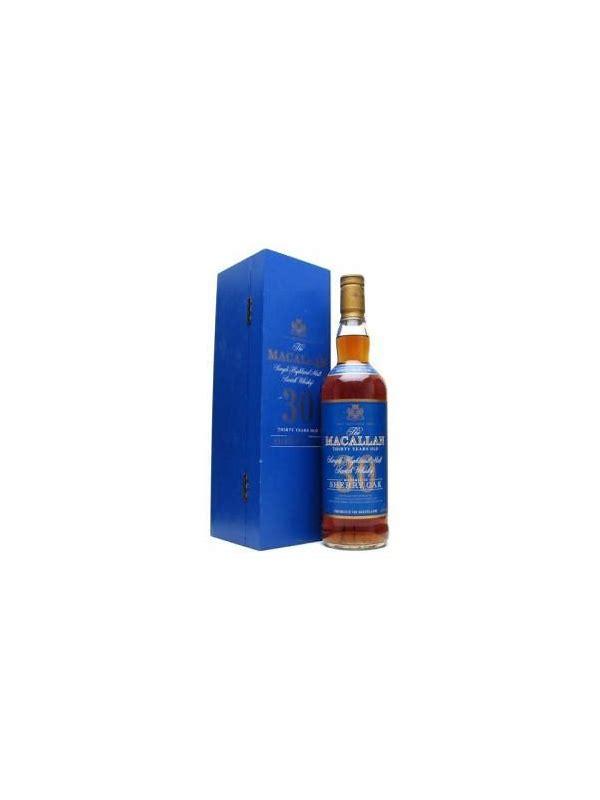 Macallan 30-year-old  Blue Label
