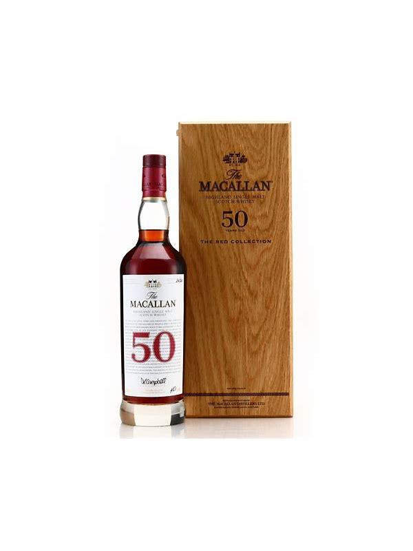 Macallan 50-year-old  The Red Collection