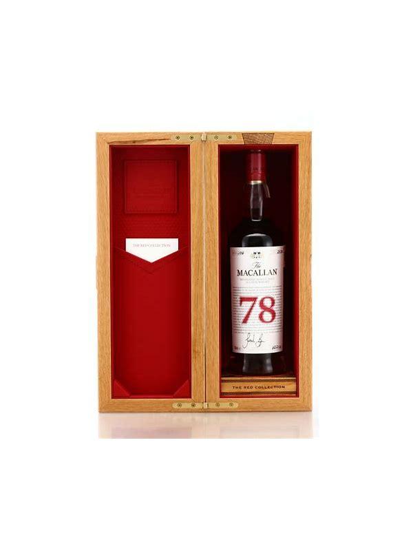 Macallan 78-year-old  The Red Collection