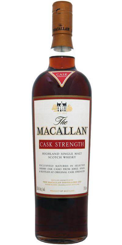 Macallan Cask Strength