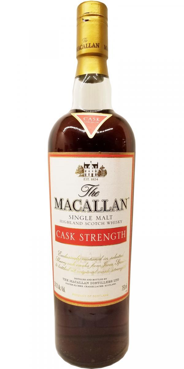 Macallan Cask Strength