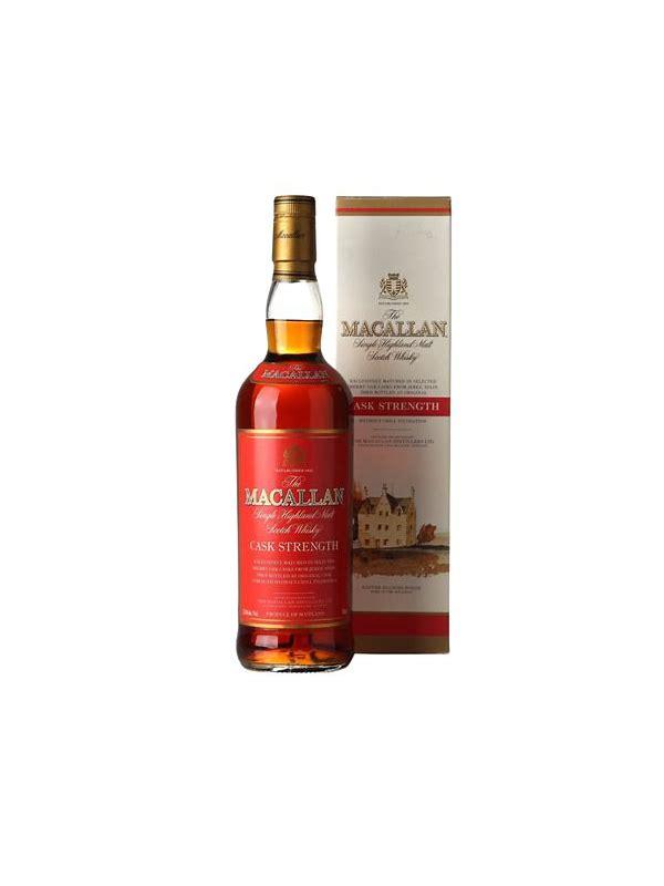Macallan Cask Strength  Red Label - Miniature