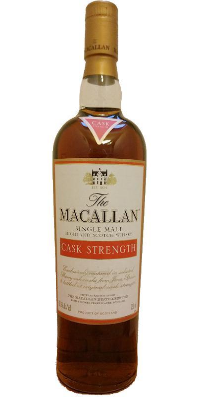 Macallan Cask Strength