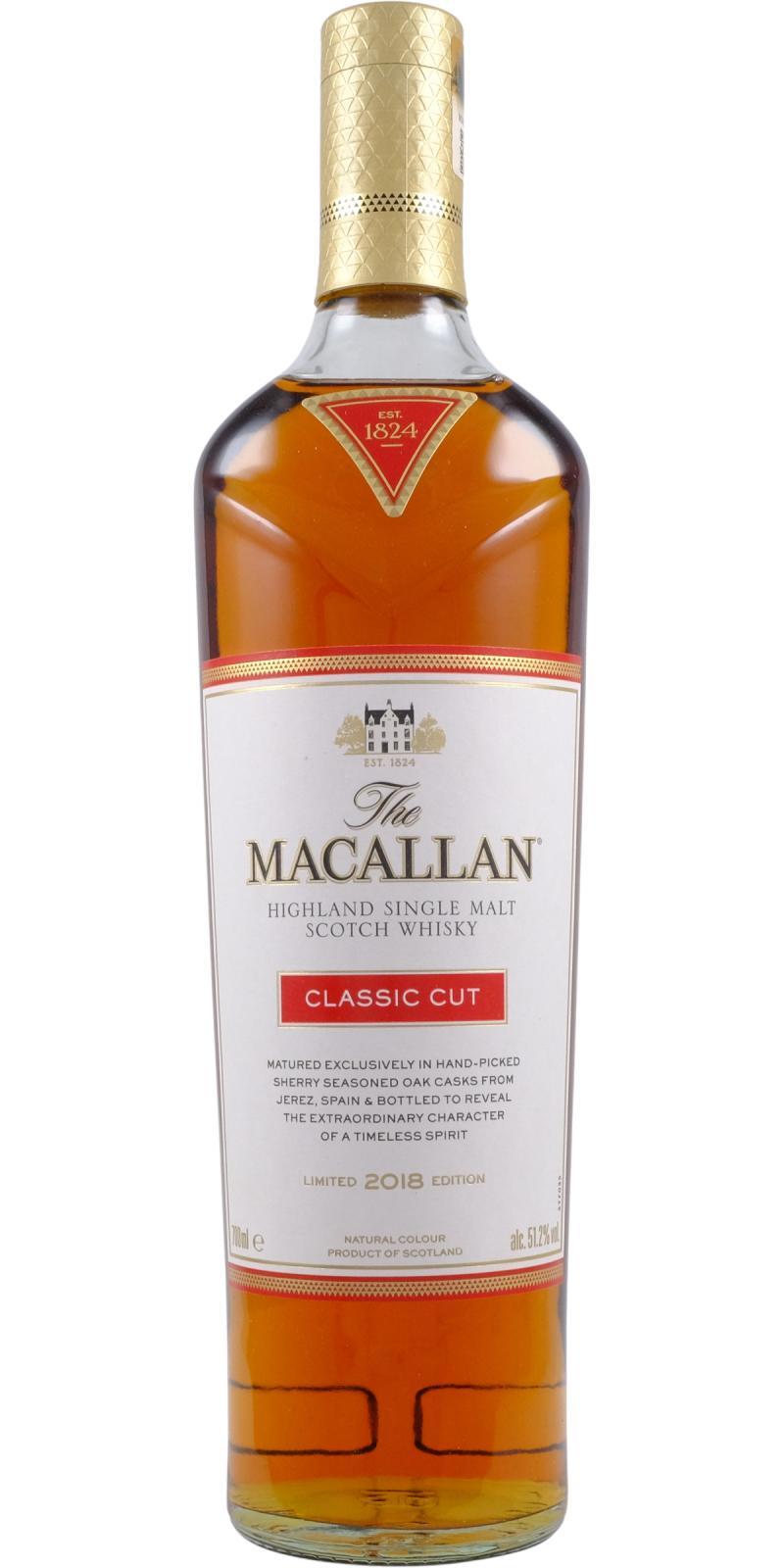Macallan Classic Cut  Limited 2018 Edition
