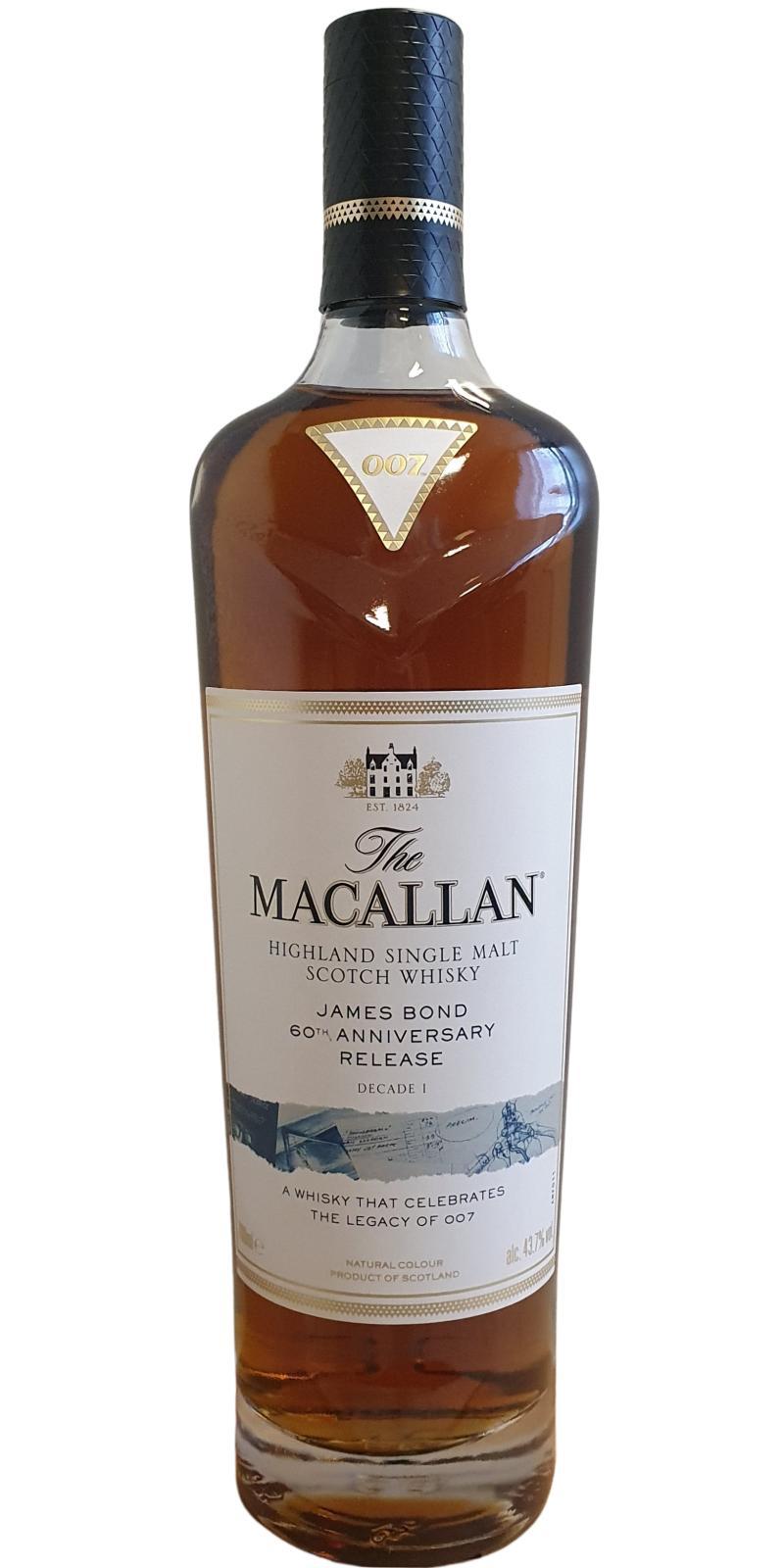 Macallan Decade I  James Bond 60th Anniversary Release