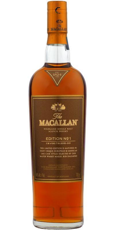 Macallan Edition No. 1  Limited Release