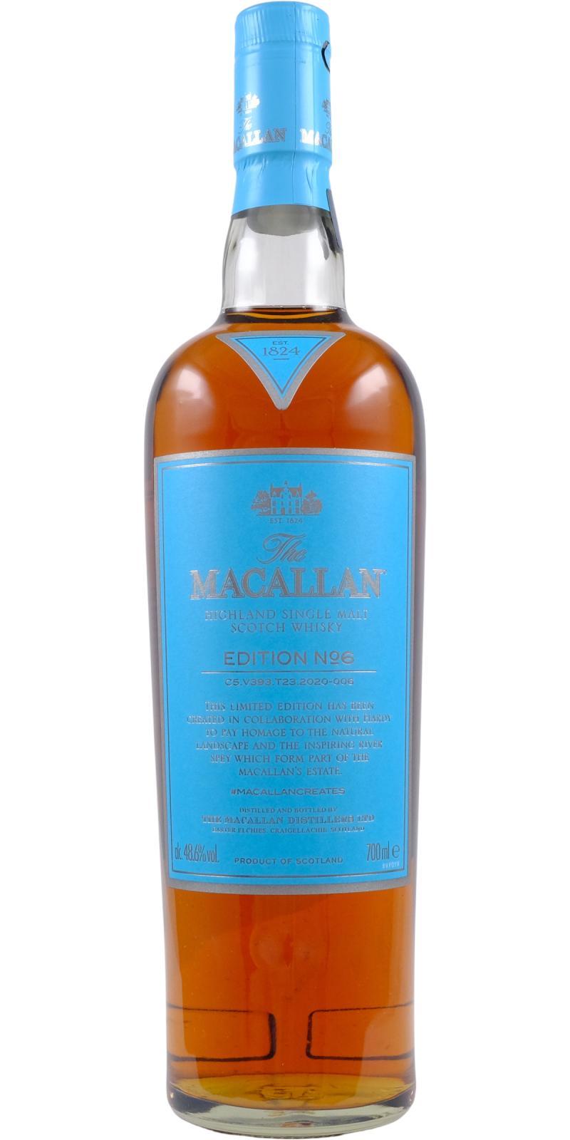 Macallan Edition No. 6  Limited Edition