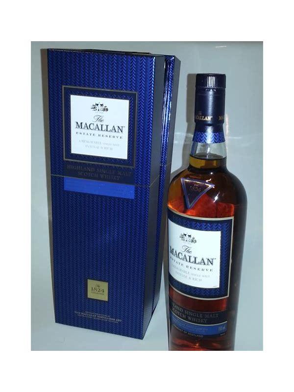 Macallan Estate Reserve - Ernie Button  The 1824 Collection