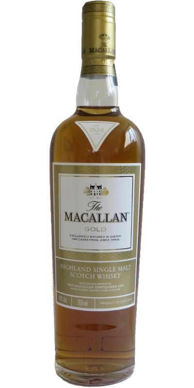 Macallan Gold  Ernie Button - Limited Edition