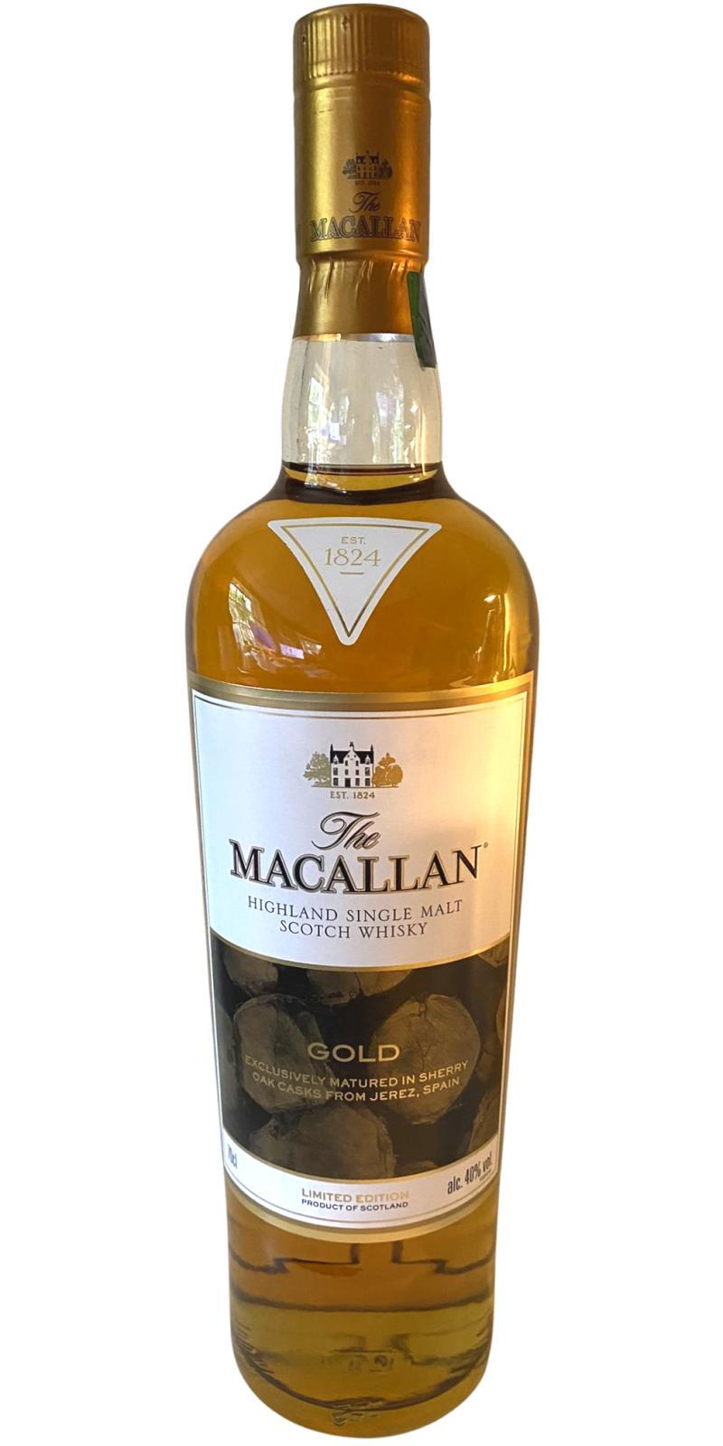 Macallan Gold  The 1824 Series Limited Edition
