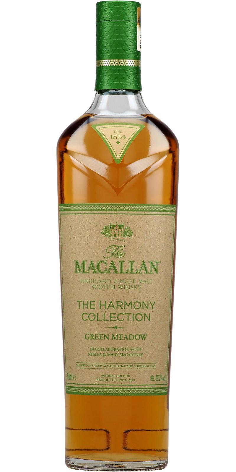 Macallan Green Meadow  The Harmony Collection