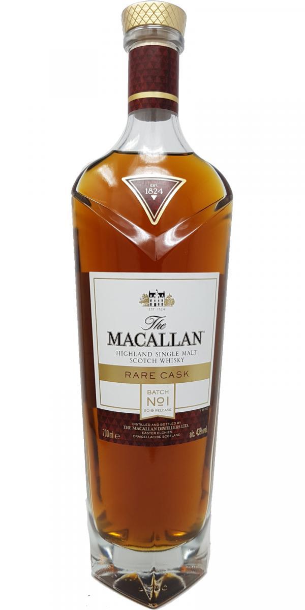 Macallan Rare Cask  Batch No. 1 - 2019 Release
