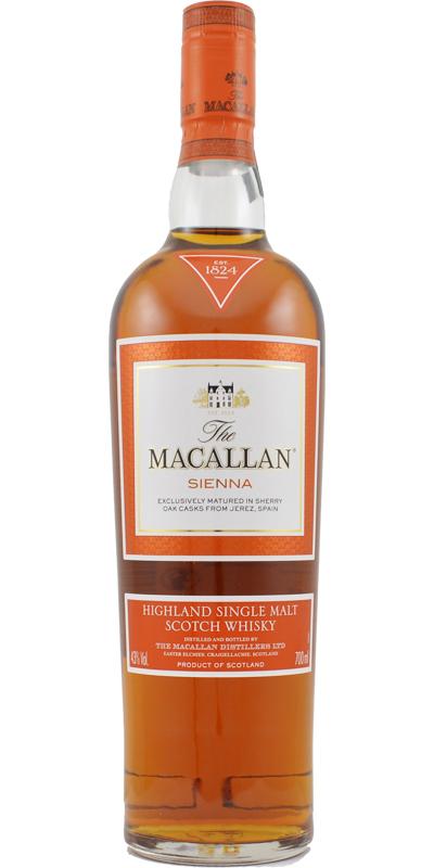 Macallan Sienna  The 1824 Series