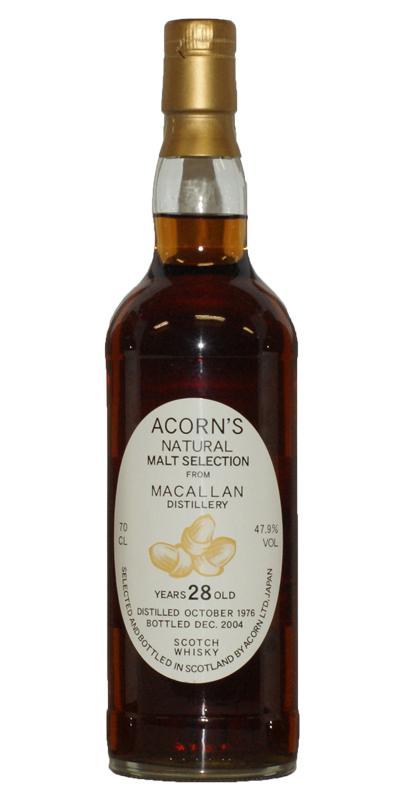 Macallan 1976 Aco  Natural Malt Selection