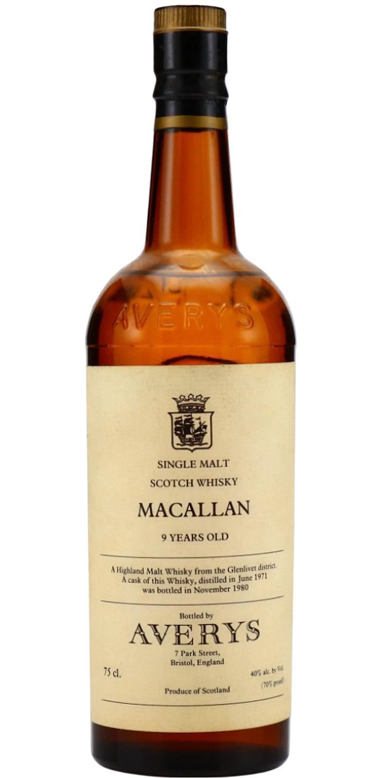 Macallan 1971 Av