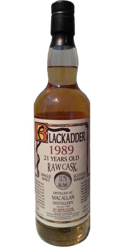 Macallan 1989 BA  Raw Cask
