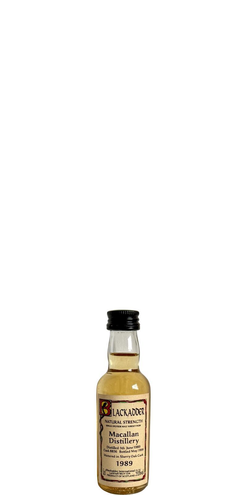 Macallan 1989 BA  Natural Strength