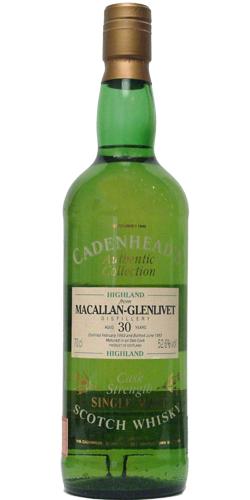 Macallan 1963 CA  Authentic Collection