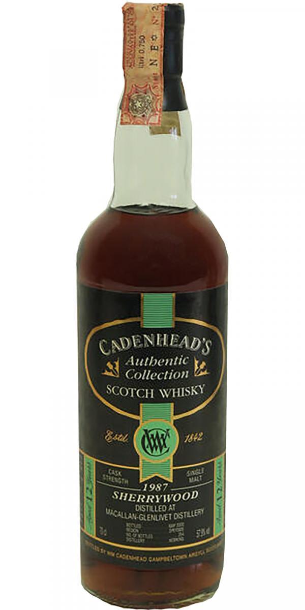 Macallan 1987 CA  Authentic Collection