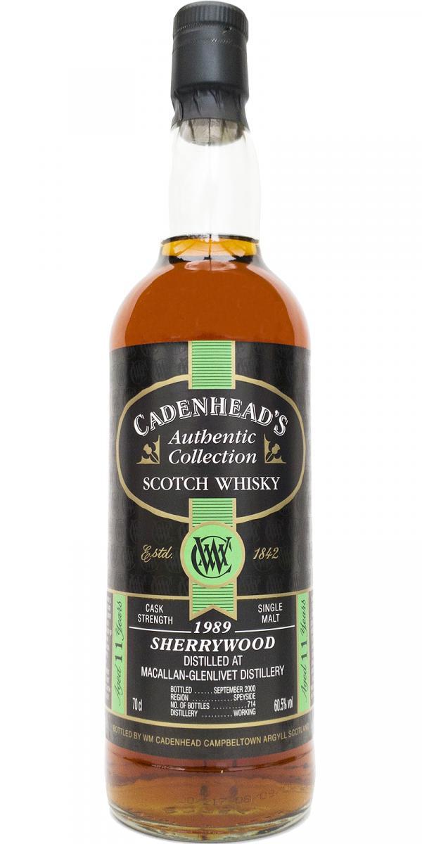 Macallan 1989 CA  Authentic Collection