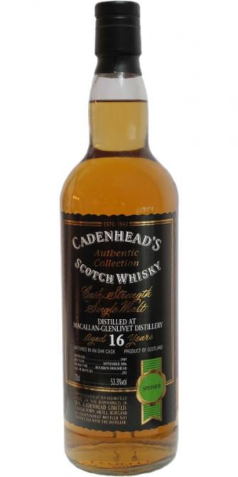 Macallan 1989 CA  Authentic Collection