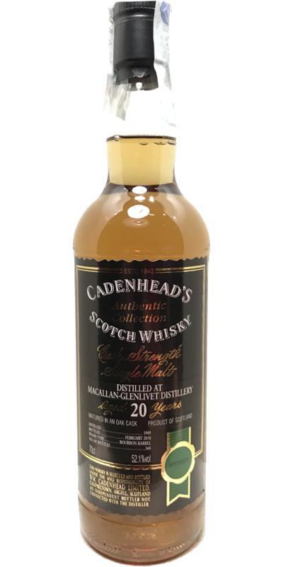 Macallan 1989 CA  Authentic Collection