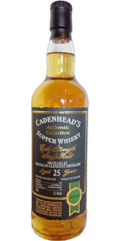 Macallan 1989 CA  Authentic Collection