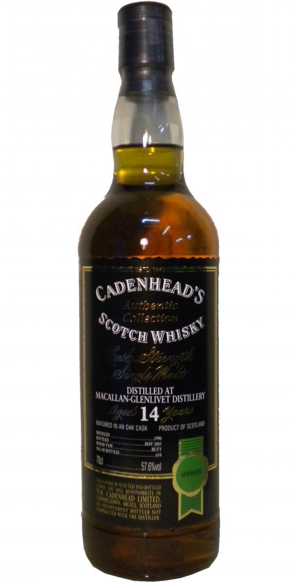 Macallan 1990 CA  Authentic Collection