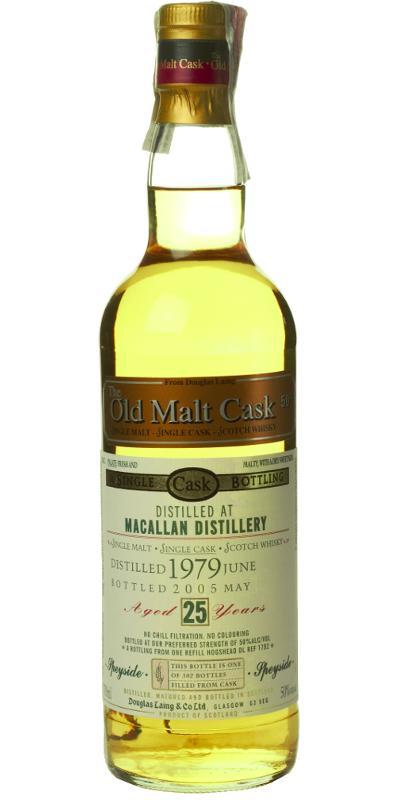 Macallan 1979 DL  The Old Malt Cask