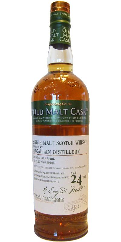 Macallan 1985 DL  The Old Malt Cask