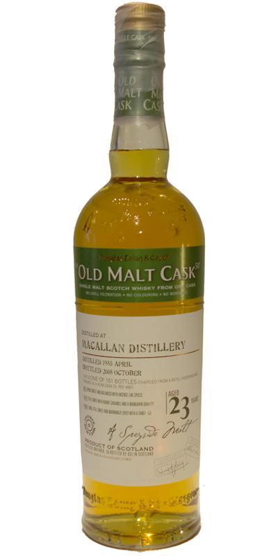 Macallan 1985 DL  The Old Malt Cask