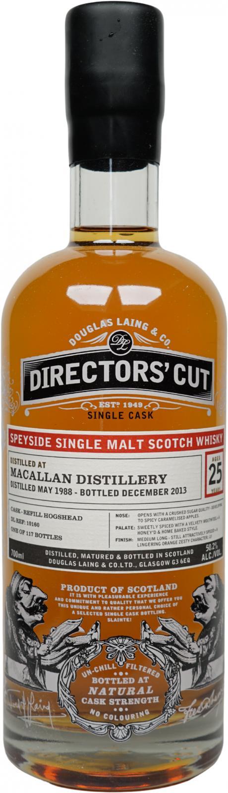 Macallan 1988 DL  Directors' Cut