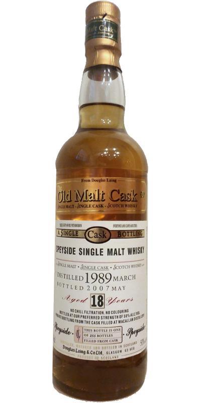 Macallan 1989 DL  The Old Malt Cask