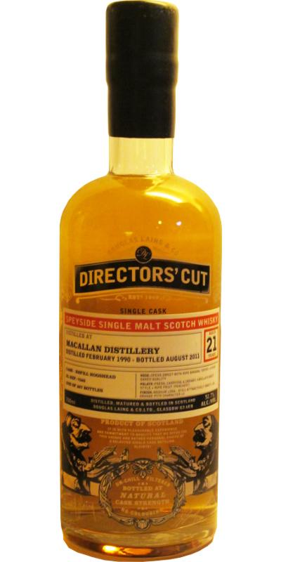 Macallan 1990 DL  Directors' Cut