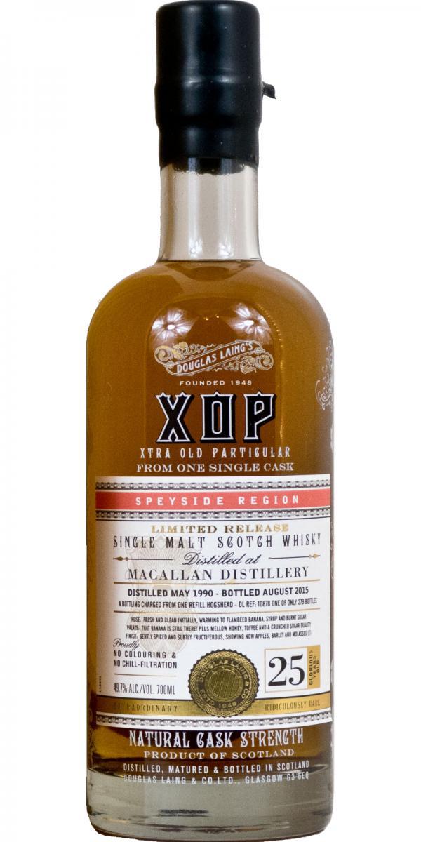 Macallan 1990 DL  XOP