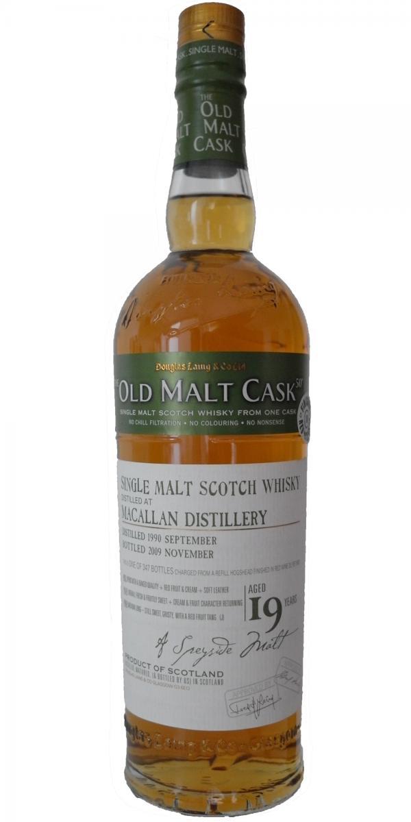 Macallan 1990 DL  The Old Malt Cask
