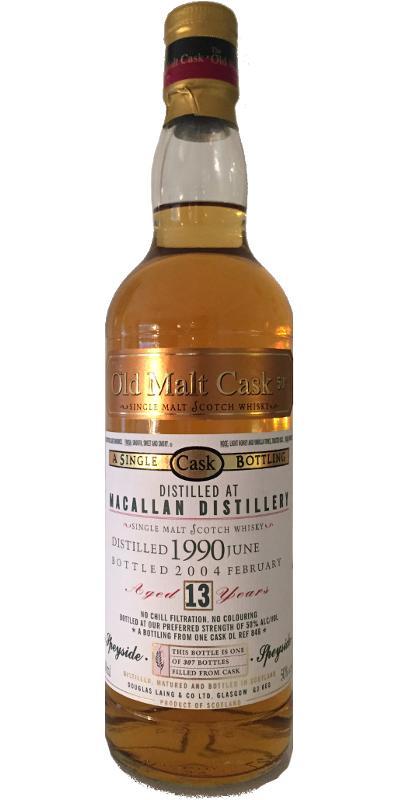 Macallan 1990 DL  The Old Malt Cask