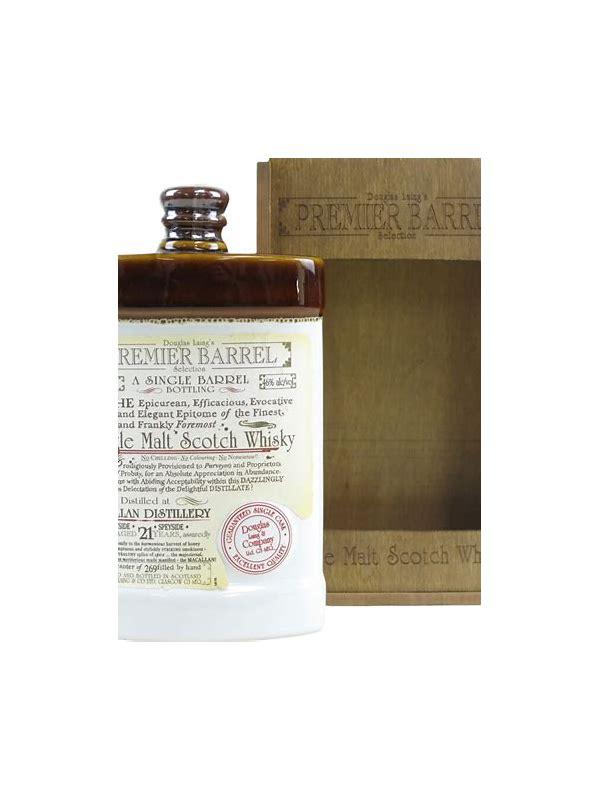 Macallan 21-year-old DL  Premier Barrel Selection