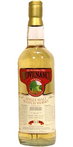Macallan 1988 McG  McGibbon's Provenance