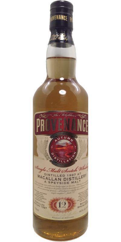 Macallan 1997 McG  McGibbon's Provenance