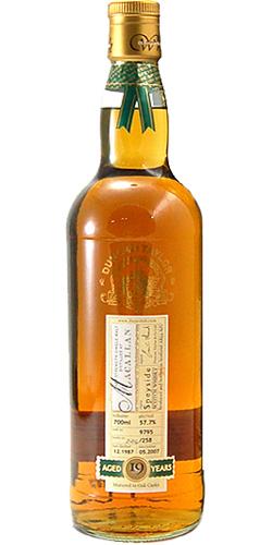 Macallan 1987 DT  Rare Auld