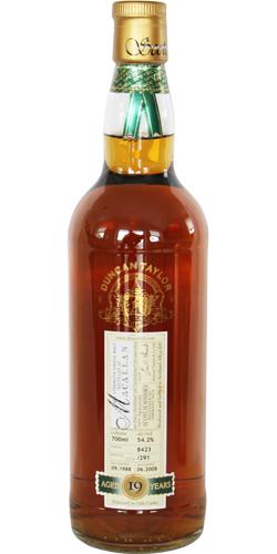 Macallan 1988 DT  Rare Auld