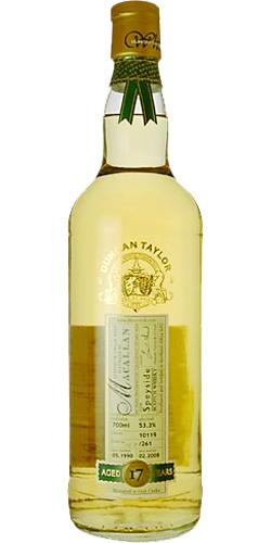 Macallan 1990 DT  Rare Auld