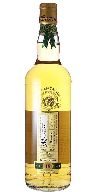 Macallan 1991 DT  Rare Auld