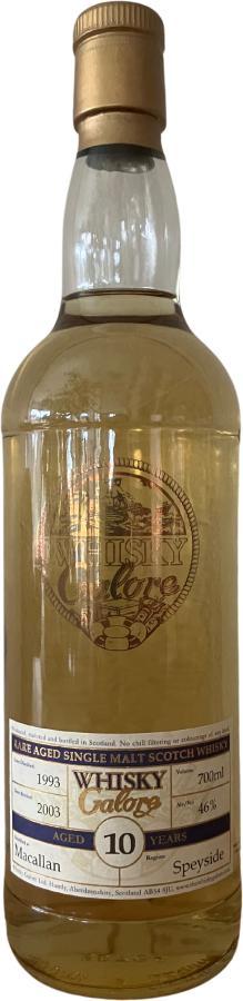 Macallan 1993 DT  Whisky Galore