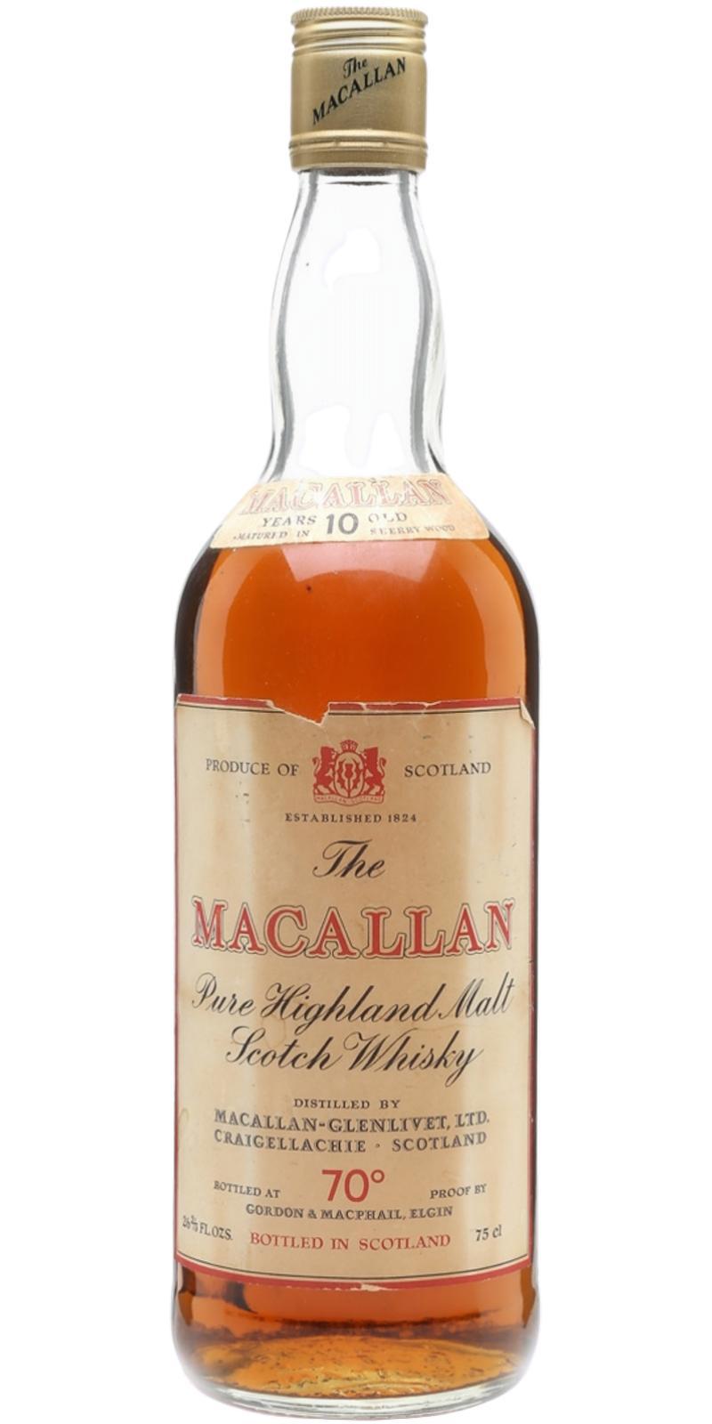 Macallan 10-year-old GM  Pure Highland Malt