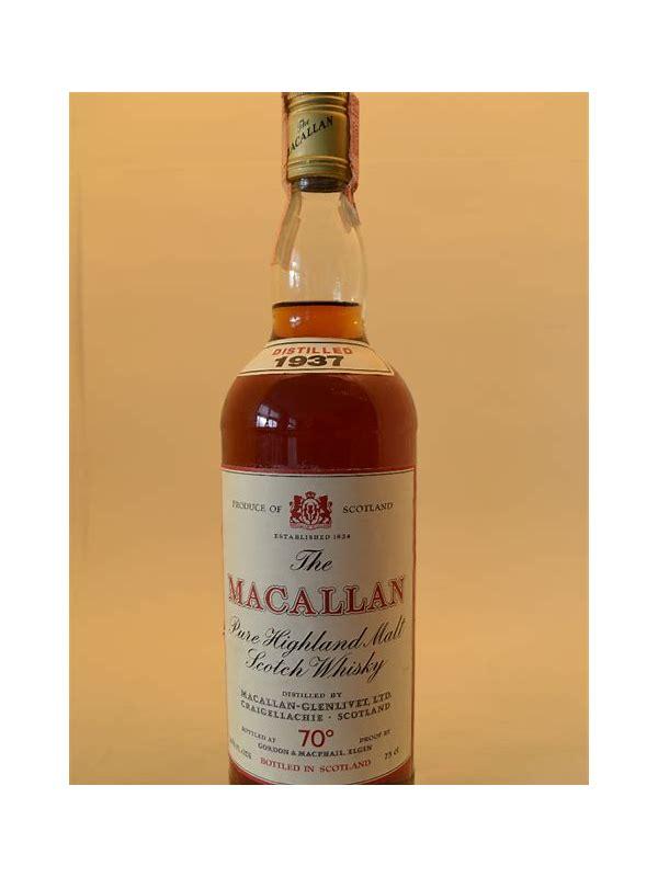 Macallan 1937 GM  70° Proof