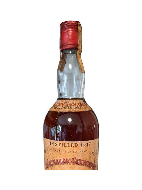 Macallan 1937 GM  Macallan-Glenlivet - A Pure Highland Malt - De Luxe Quality